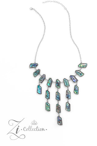 Reverie - 2023 Zi Collection - Abalone Shell Paparazzi Statement Necklace