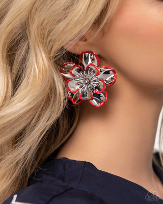Merry Model - Red Earrings
