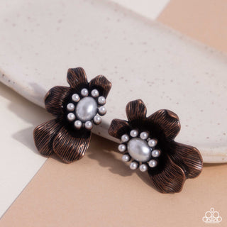 Sonata Shimmer - Copper - Earrings