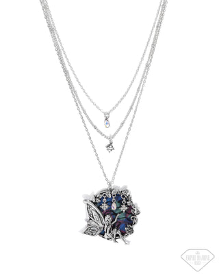 Fabled Fairy - Multi - Paparazzi Short Necklace - Empire Diamond Exclusive