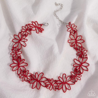 Bouquet Blend - Red - Necklace