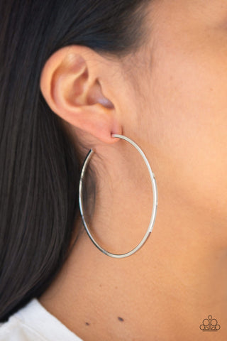 Perfect Shine Silver Paparazzi Earrings