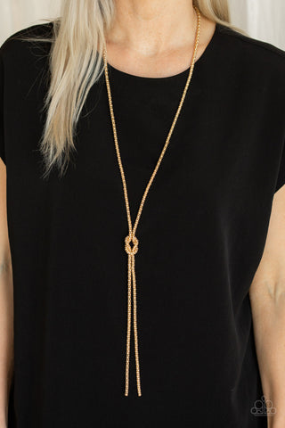 Born Ready Gold Paparazzi Necklace