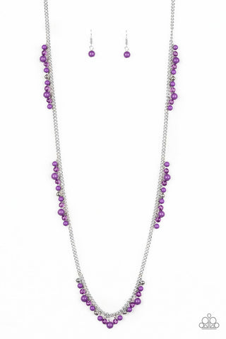 Miami Mojito Purple Paparazzi Necklace