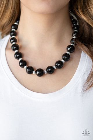 Uptown Heiress Black Paparazzi Necklace