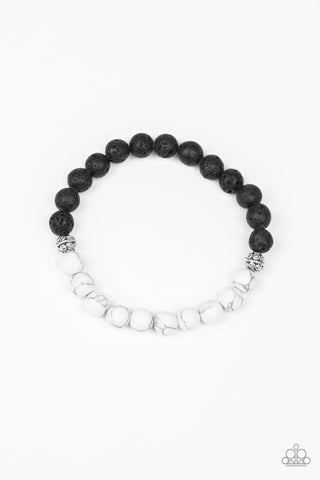 Fortune White Paparazzi Bracelet