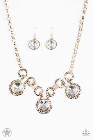 Hypnotized Gold Paparazzi Necklace