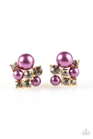 The Hostess with the POST-est Purple Paparazzi Earrings