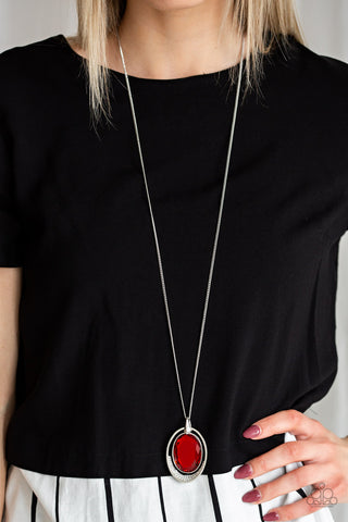 Metro Must-Have Red Paparazzi Necklace