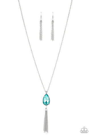 Elite Shine Blue Paparazzi Necklace