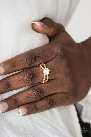 Ever Elegant Gold Paparazzi Ring