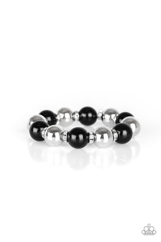 So Not Sorry Black Paparazzi Bracelet