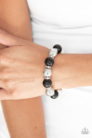So Not Sorry Black Paparazzi Bracelet
