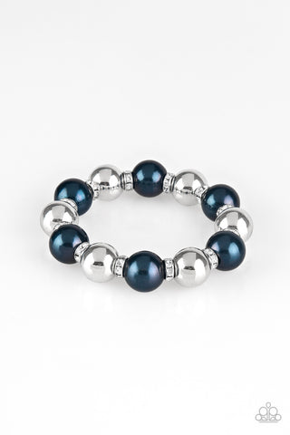 So Not Sorry Blue Paparazzi Bracelet