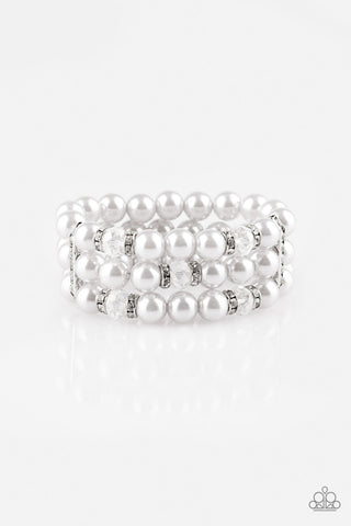 Undeniably Dapper Silver Paparazzi Bracelet