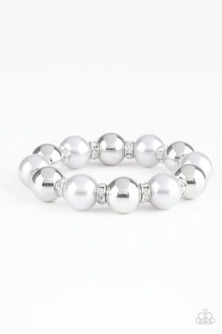 So Not Sorry Silver Paparazzi Bracelet