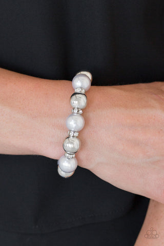 So Not Sorry Silver Paparazzi Bracelet