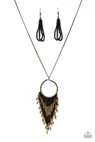 Badlands Beauty Black Paparazzi Necklace