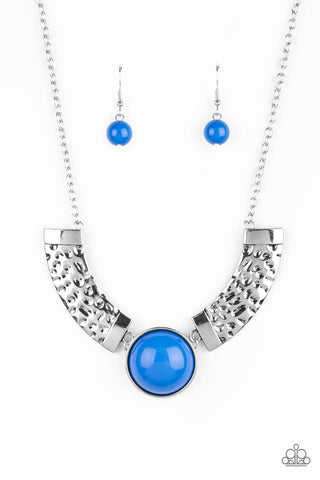 Egyptian Spell Blue Paparazzi Necklace