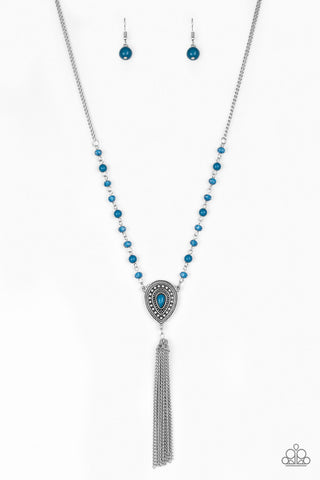 Soul Quest Blue Paparazzi Necklace