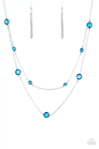 Raise Your Glass Blue Paparazzi Necklace