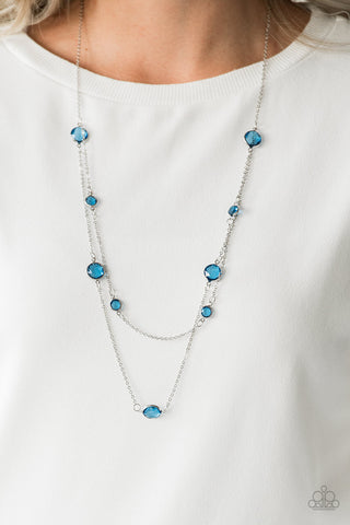 Raise Your Glass Blue Paparazzi Necklace