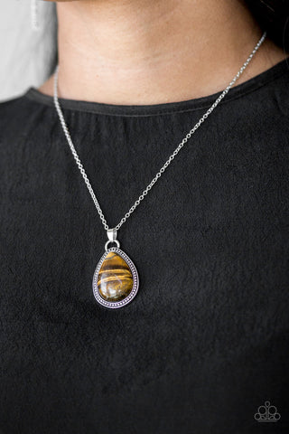 On the Home FRONTIER Brown Paparazzi Necklace