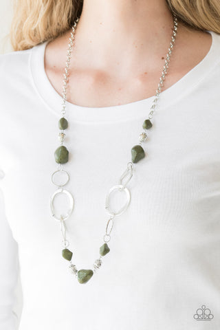 That's TERRA-ific! Green Paparazzi Necklace