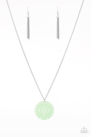 Midsummer Musical Green Paparazzi Necklace