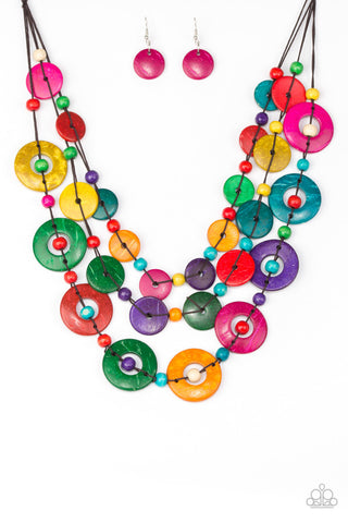 Catalina Coastin Multi Paparazzi Necklace