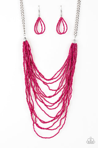 Bora Bombora Pink Paparazzi Necklace