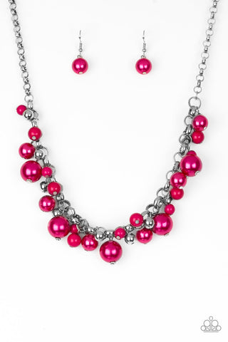 The Upstater Pink Paparazzi Necklace