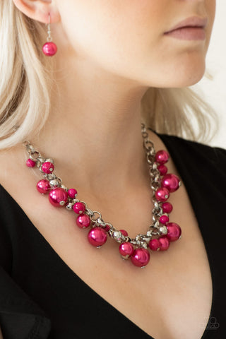The Upstater Pink Paparazzi Necklace
