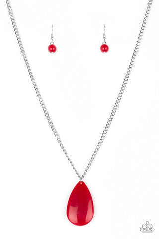 So Pop-YOU-lar Red Paparazzi Necklace
