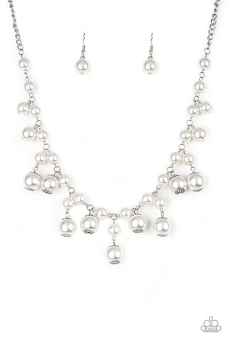 Soon to Be Mrs. White Paparazzi Necklace