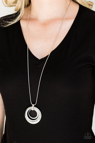 Gather Around Gorgeous White Paparazzi Necklace