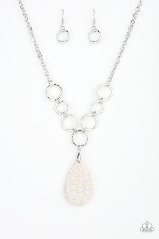 Livin' on a PRAIRIE White Paparazzi Necklace
