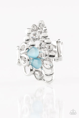 Sparkle Splash Blue Paparazzi Ring