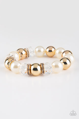 Camera Chic White Paparazzi Bracelet