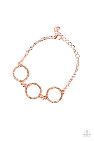 Dress the Part Copper Paparazzi Bracelet