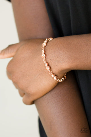 Twinkle Twinkle Little STARLET Copper Paparazzi Bracelet