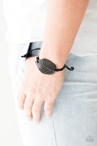 Forest Forager Black Paparazzi Bracelet