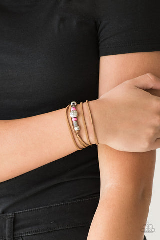 Find Your Way Pink Paparazzi Bracelet
