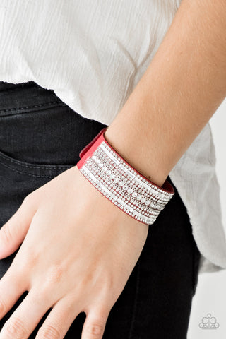 Rebel Radiance Red Paparazzi Bracelet