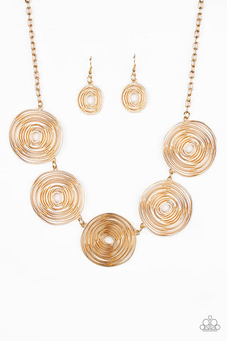 SOL-Mates Gold Paparazzi Necklace