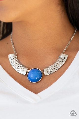 Egyptian Spell Blue Paparazzi Necklace