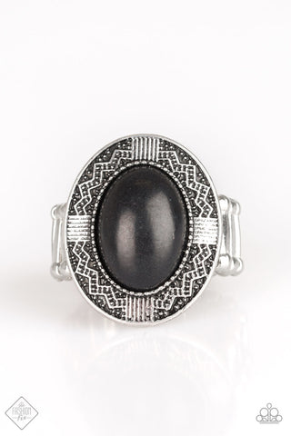 Tribe Trend Black Paparazzi Ring