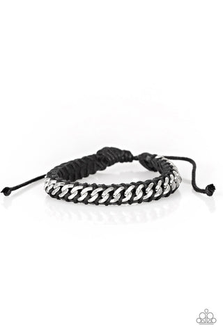 Rugged Ranger Black Paparazzi Bracelet