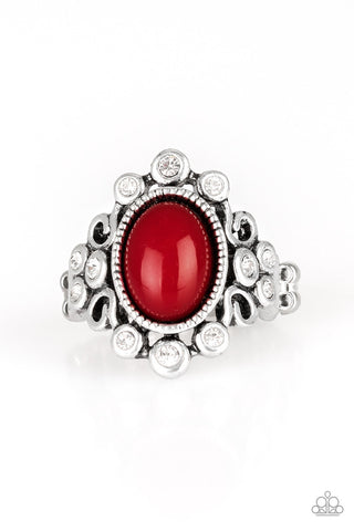 Noticeably Notable Red Paparazzi Ring