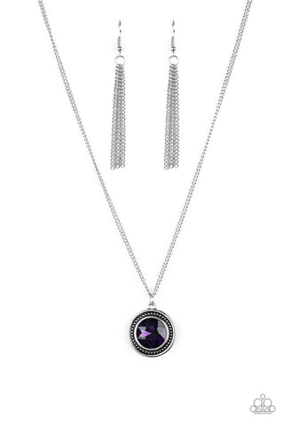 Mega Money Purple Paparazzi Necklace